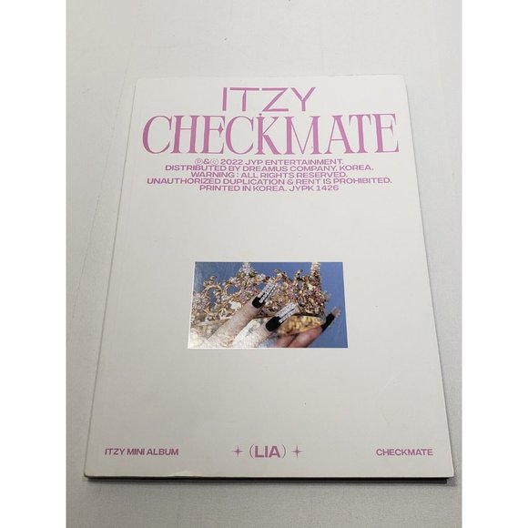Itzy CheckMate - Itzy Mini Album- Version: LIA (2022, Target Exclusive, KPop) - Picture 1 of 9
